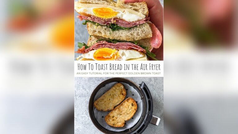 Can I Make Toast in Air Fryer