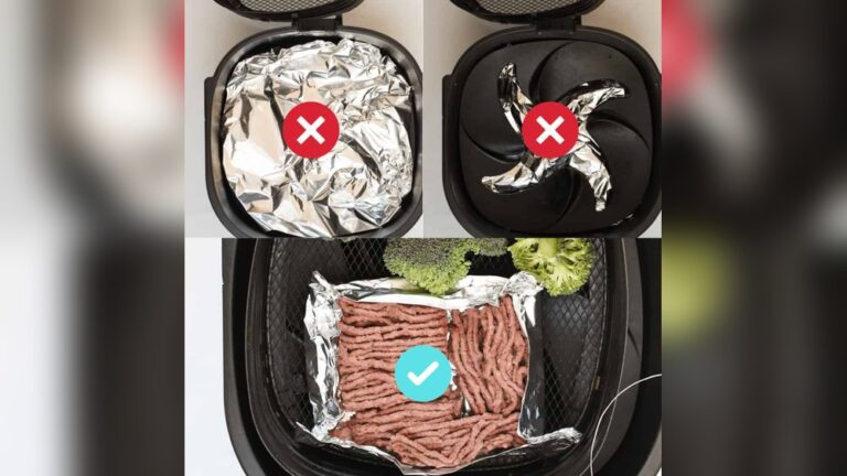 Do You Put Aluminum Foil in an Air Fryer