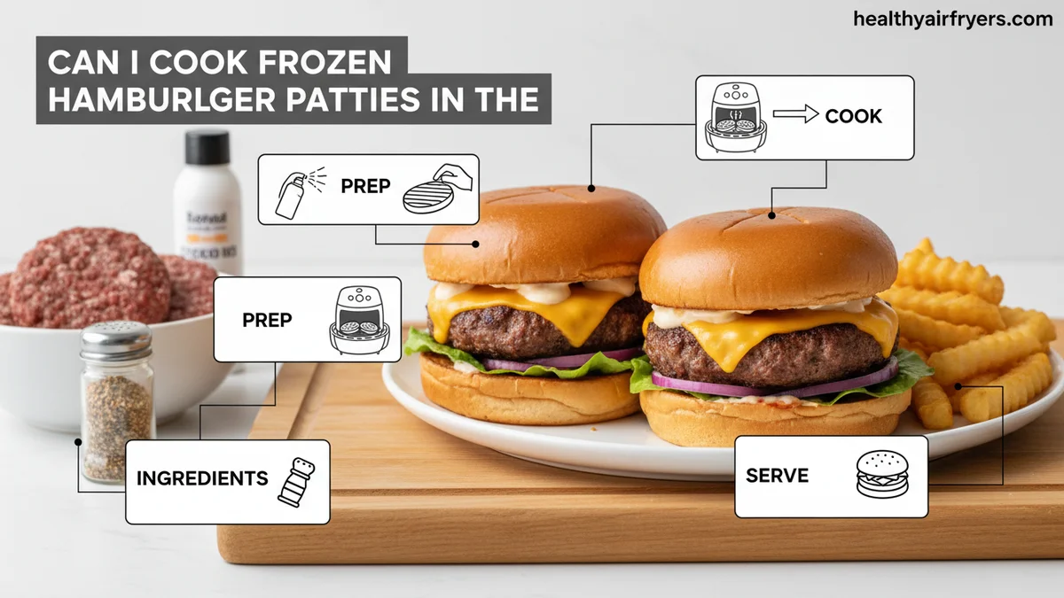 Can I Cook Frozen Hamburger Patties In The Air Fryer Can I Cook Frozen Hamburger Patties In The Air Fryer expert guide showing the main topic and key context
