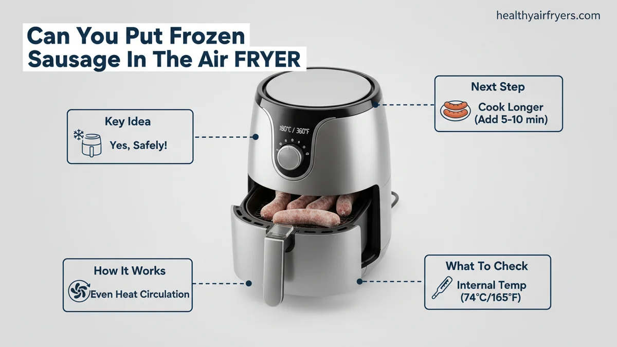 Can You Put Frozen Sausage In The Air Fryer Can You Put Frozen Sausage In The Air Fryer expert guide showing the main topic and key context