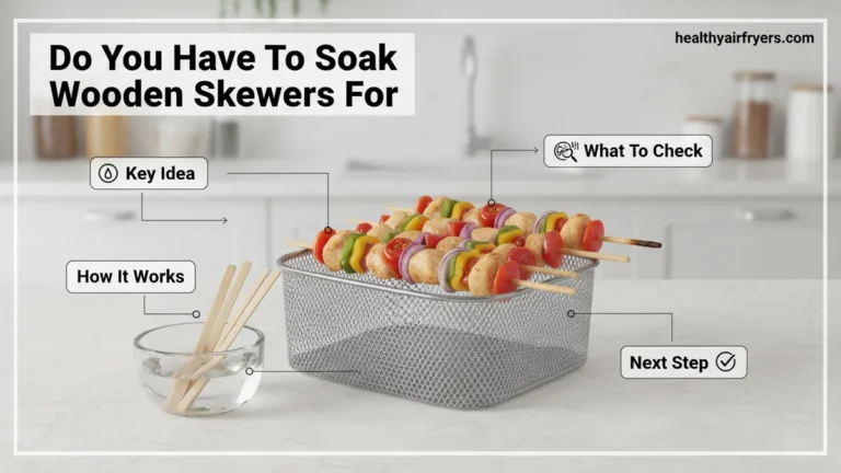 Do You Have To Soak Wooden Skewers For Air Fryer 2026 Guide