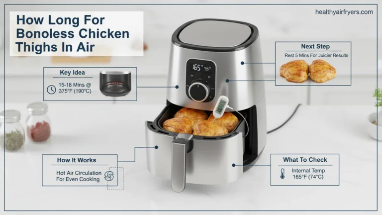 How Long For Boneless Chicken Thighs in Air Fryer Guide 2026