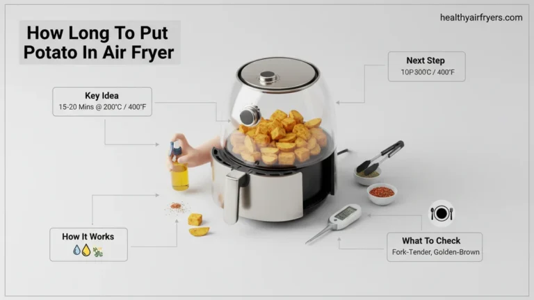 How Long to Put Potato in Air Fryer Step-by-Step 2026 Guide