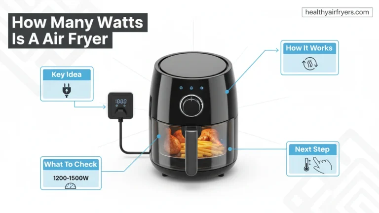 How Many Watts Is a Air Fryer? Best Guide for 2026