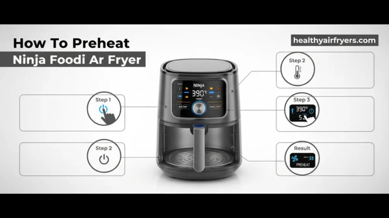 How to Preheat Ninja Foodi Air Fryer Step-by-Step Guide 2026