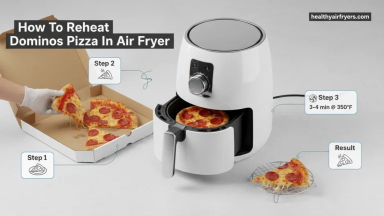 How to Reheat Domino’s Pizza in Air Fryer Step-by-Step 2026