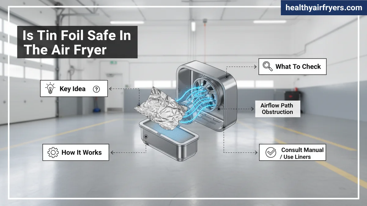 Is Tin Foil Safe In The Air Fryer Is Tin Foil Safe In The Air Fryer expert guide showing the main topic and key context
