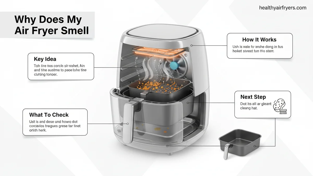 Why Does My Air Fryer Smell Why Does My Air Fryer Smell expert guide showing the main topic and key context