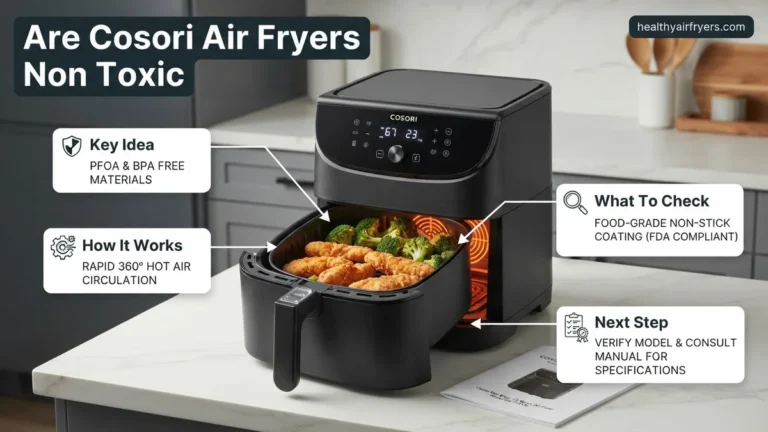 Are Cosori Air Fryers Non Toxic? Real Safety Guide 2026