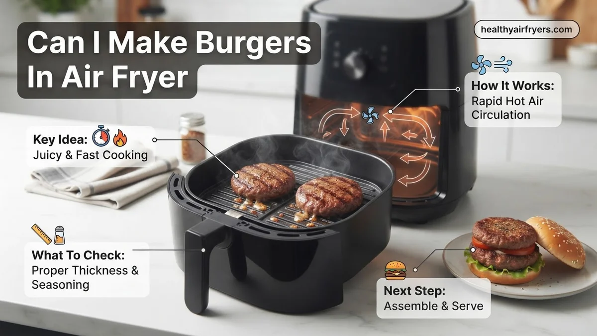 Can I Make Burgers In Air Fryer Can I Make Burgers In Air Fryer expert guide showing the main topic and key context