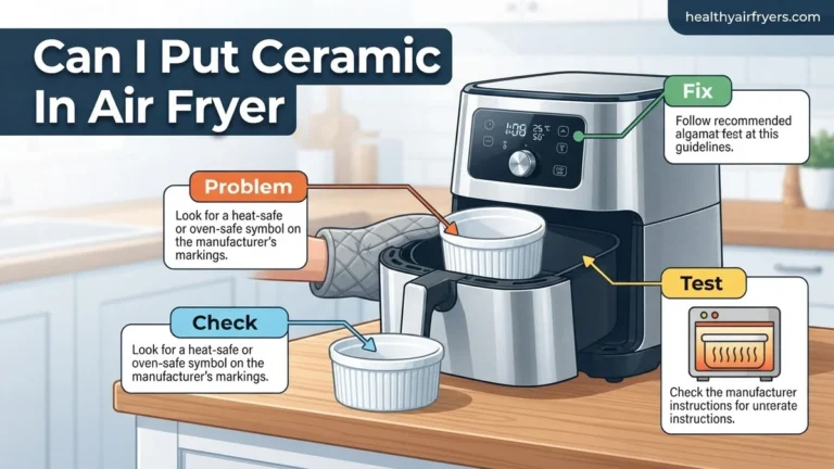 Can I Put Ceramic in Air Fryer? Best 2026 Safety Guide