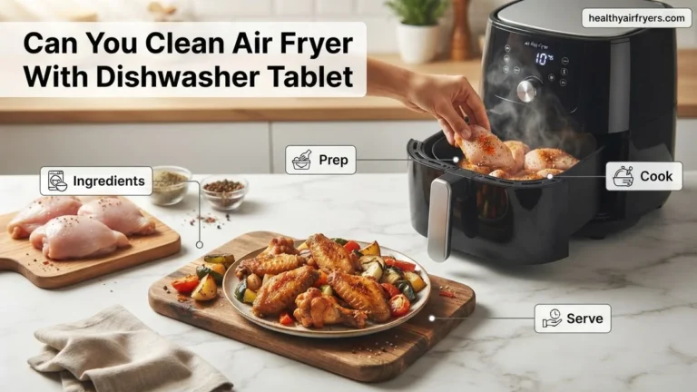 Can You Clean Air Fryer with Dishwasher Tablet? 2026