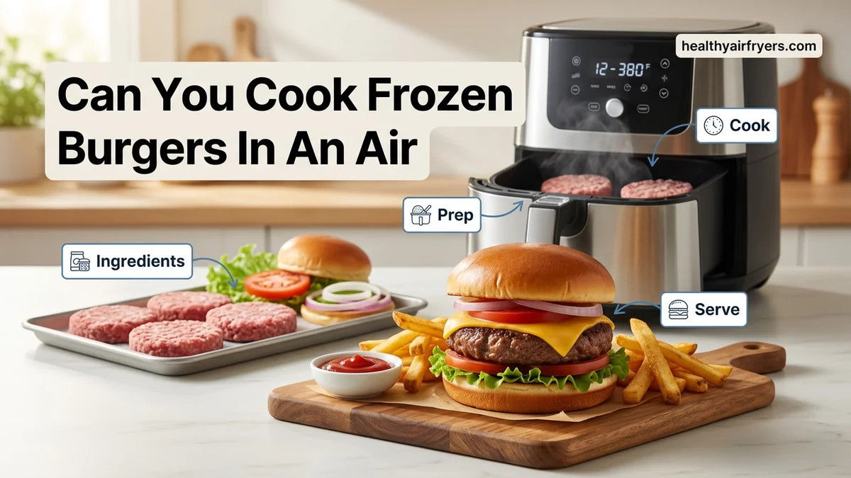 Can You Cook Frozen Burgers In An Air Fryer Can You Cook Frozen Burgers In An Air Fryer expert guide showing the main topic and key context