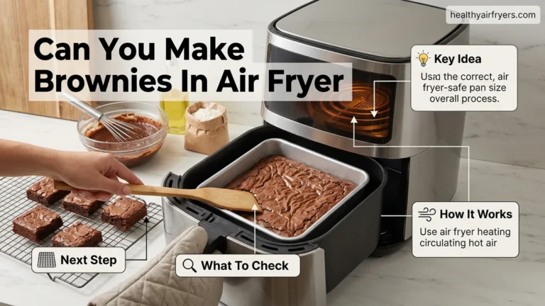 Can You Make Brownies in Air Fryer? Step-by-Step Guide 2026