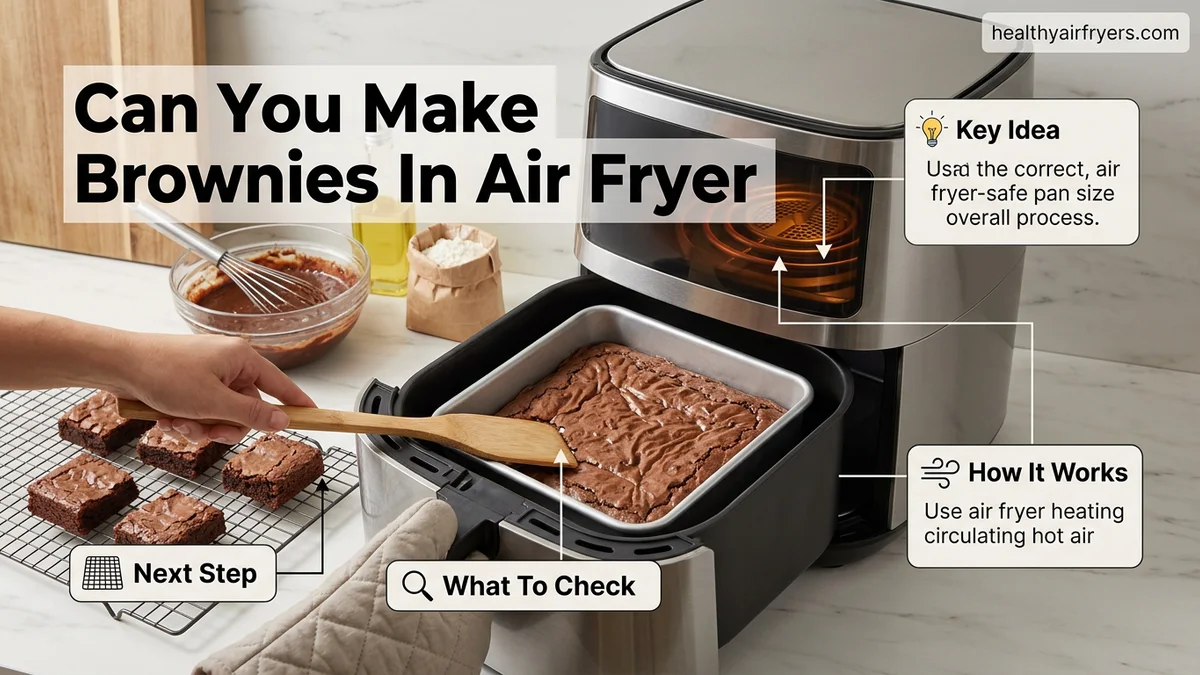 Can You Make Brownies In Air Fryer Can You Make Brownies In Air Fryer expert guide showing the main topic and key context