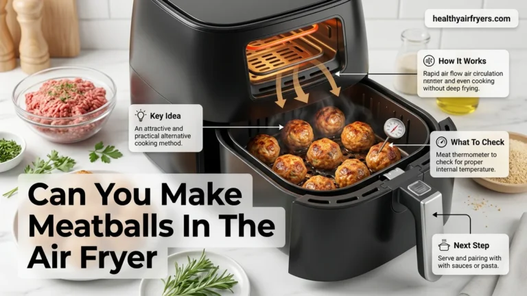 Can You Make Meatballs in the Air Fryer Step-by-Step 2026