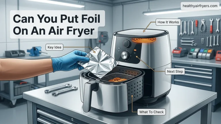 Can You Put Foil on an Air Fryer Step-by-Step Guide 2026