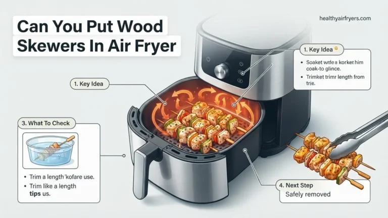Can You Put Wood Skewers in Air Fryer 2026 Expert Guide