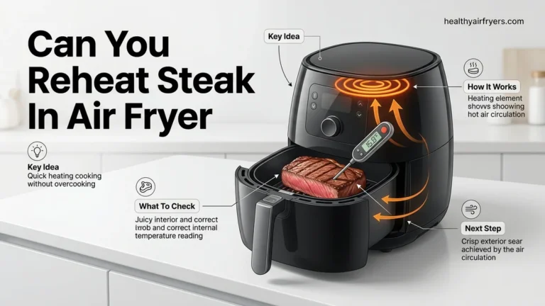 Can You Reheat Steak in Air Fryer Step-by-Step Guide 2026