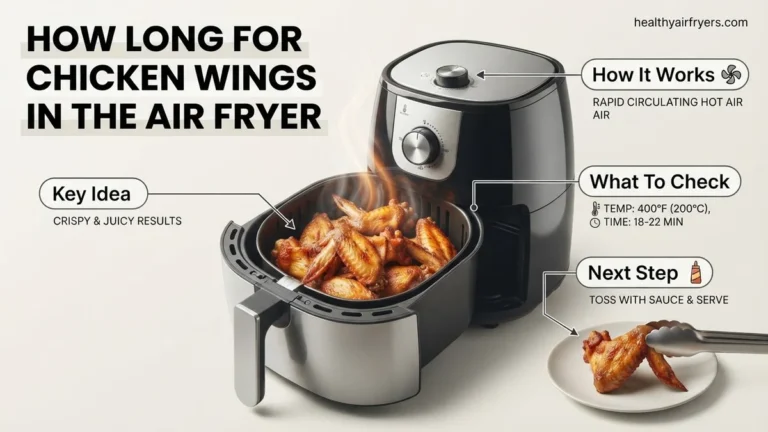 How Long for Chicken Wings in the Air Fryer Proven 2026