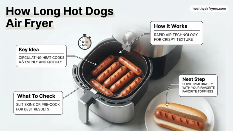 How Long Hot Dogs Air Fryer Step-by-Step Guide 2026