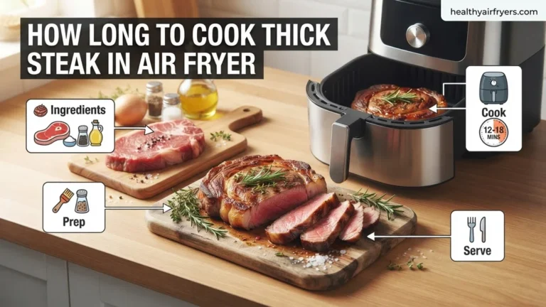 How Long to Cook Thick Steak in Air Fryer 2026 Guide