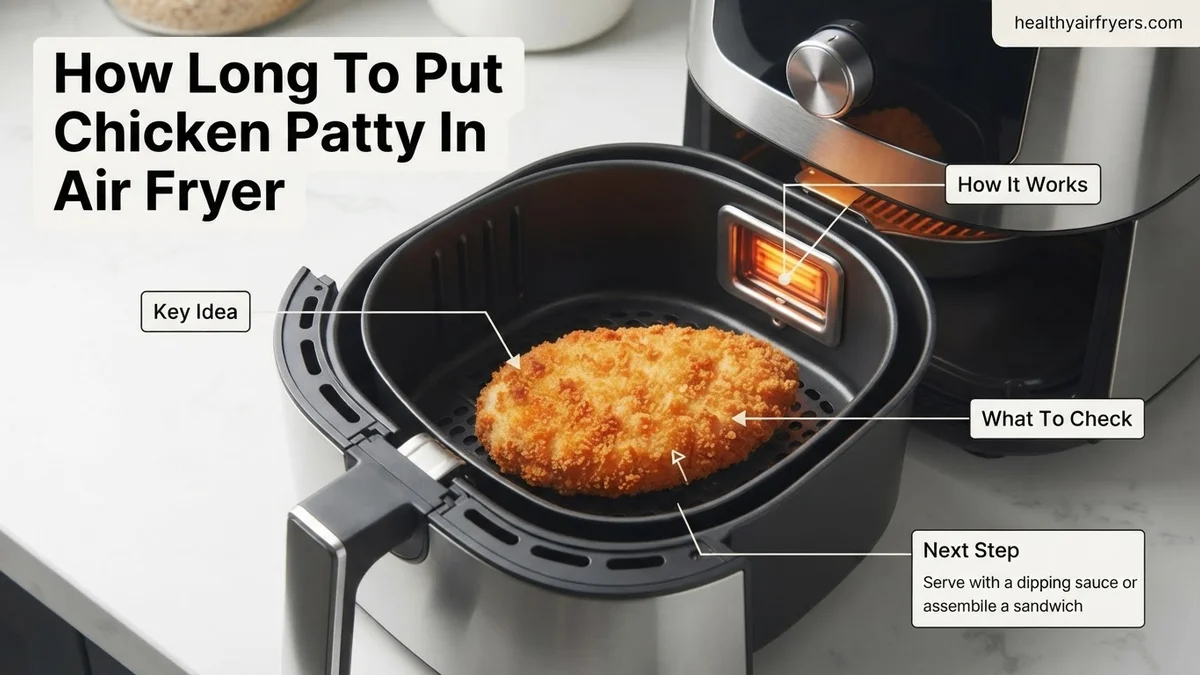 How Long To Put Chicken Patty In Air Fryer How Long To Put Chicken Patty In Air Fryer expert guide showing the main topic and key context