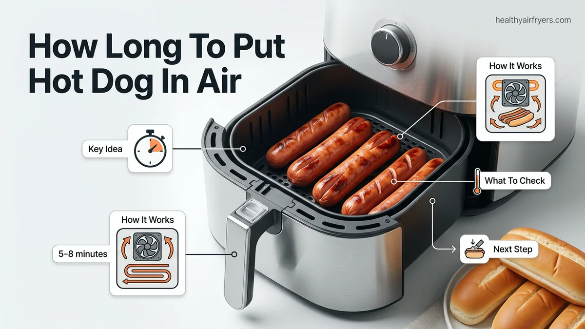 How Long To Put Hot Dog In Air Fryer How Long To Put Hot Dog In Air Fryer expert guide showing the main topic and key context
