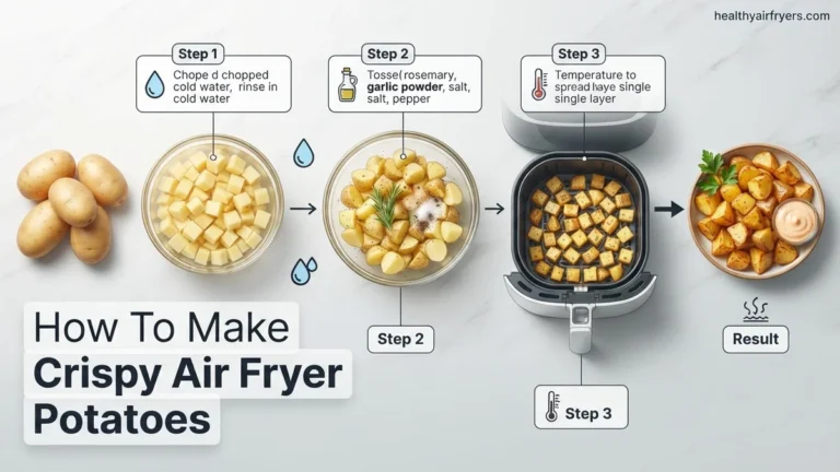 How to Make Crispy Air Fryer Potatoes Step-by-Step 2026
