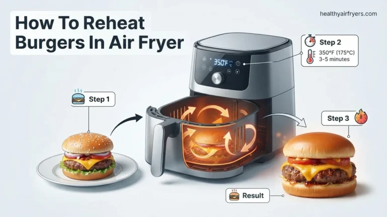 How to Reheat Burgers in Air Fryer Step-by-Step Guide 2026