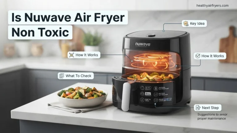 Is NuWave Air Fryer Non Toxic? Expert Guide for 2026