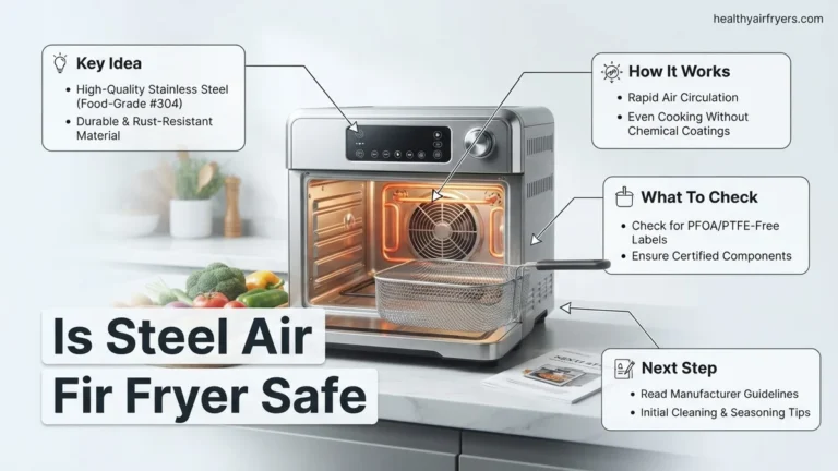 Is Steel Air Fryer Safe 2026 Expert Guide on Health Risks