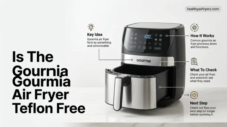 Is The Gourmia Air Fryer Teflon Free Expert Guide 2026
