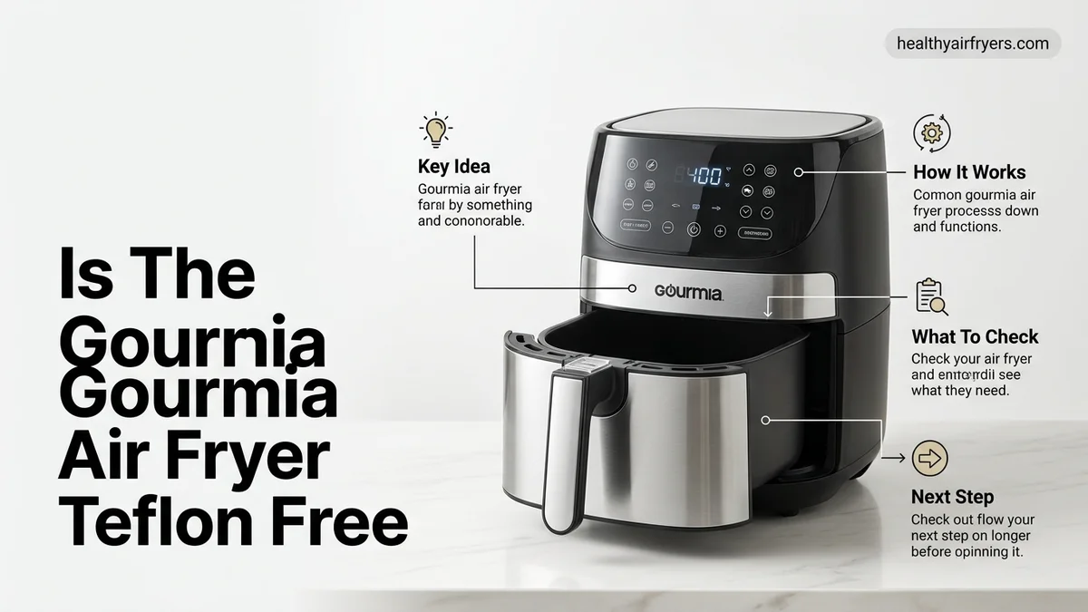 Is The Gourmia Air Fryer Teflon Free Is The Gourmia Air Fryer Teflon Free expert guide showing the main topic and key context